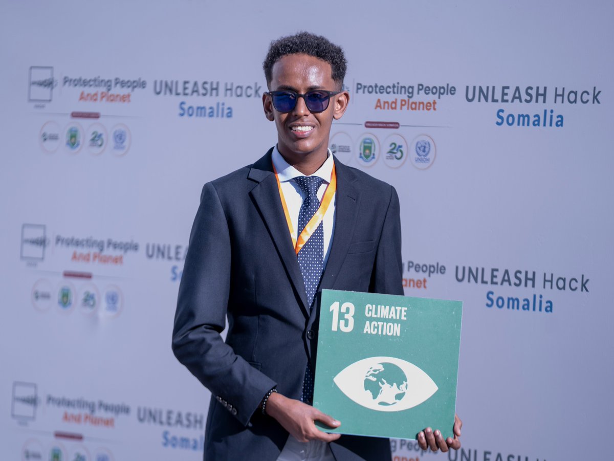 ICESomalia's tweet photo. Exploring SDG 13, 14, and 15 through the lens of ideation and problem framing, focused on making a difference in the Somali community. #UNLEASHHacksSomalia #UNLEASH https://t.co/bw9Is37XI7