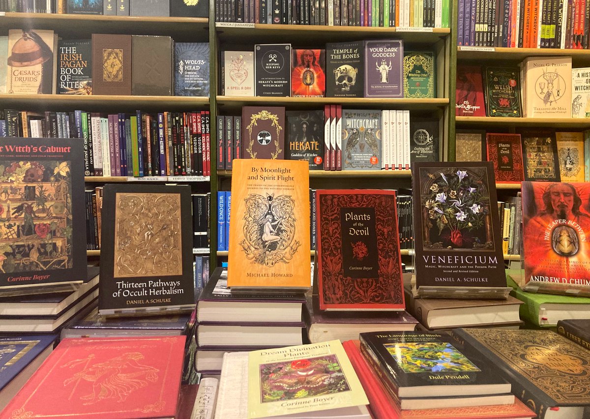 We're happy to have these fantastic titles from Three Hands Press back in stock!
You'll find most of them in the Witchcraft &amp; Wicca section in our London store, as well as listed on our webshop: shop.watkinsbooks.com/search?type=pr…