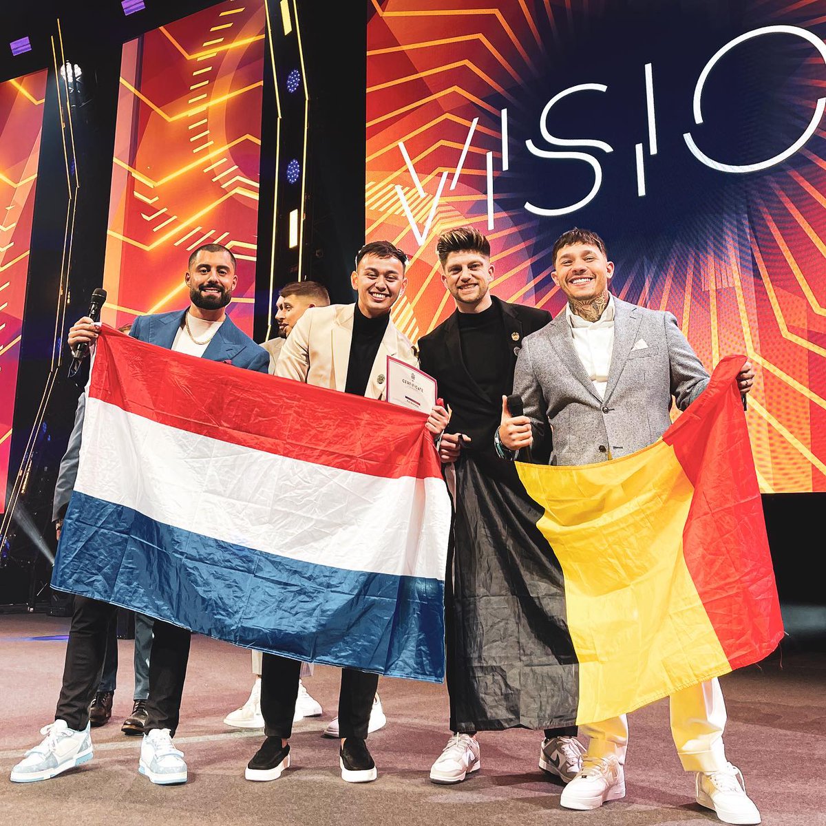 "12 months ago, I saw a vision of myself standing on stage in front of thousands. It seemed like an impossible dream, but I had the unwavering support of the people I love and a community that believed in the pure values of love and unity. And today, here I am, standing in front.