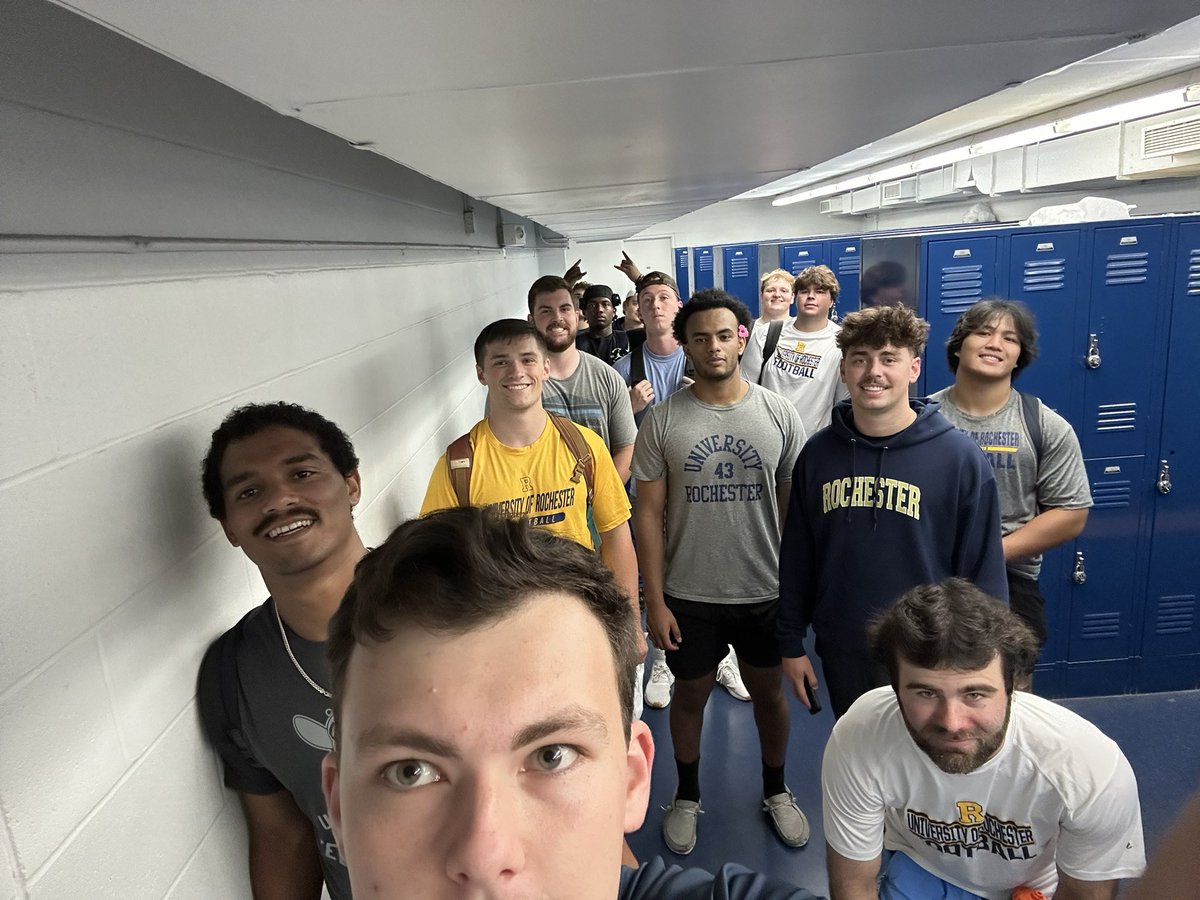 Keeping the tradition going in honor of <a href="/NAnnechino50/">Nick Annechino</a> <a href="/UofRFootball/">Rochester Football</a> <a href="/UrClimb/">TheClimb_UR</a>