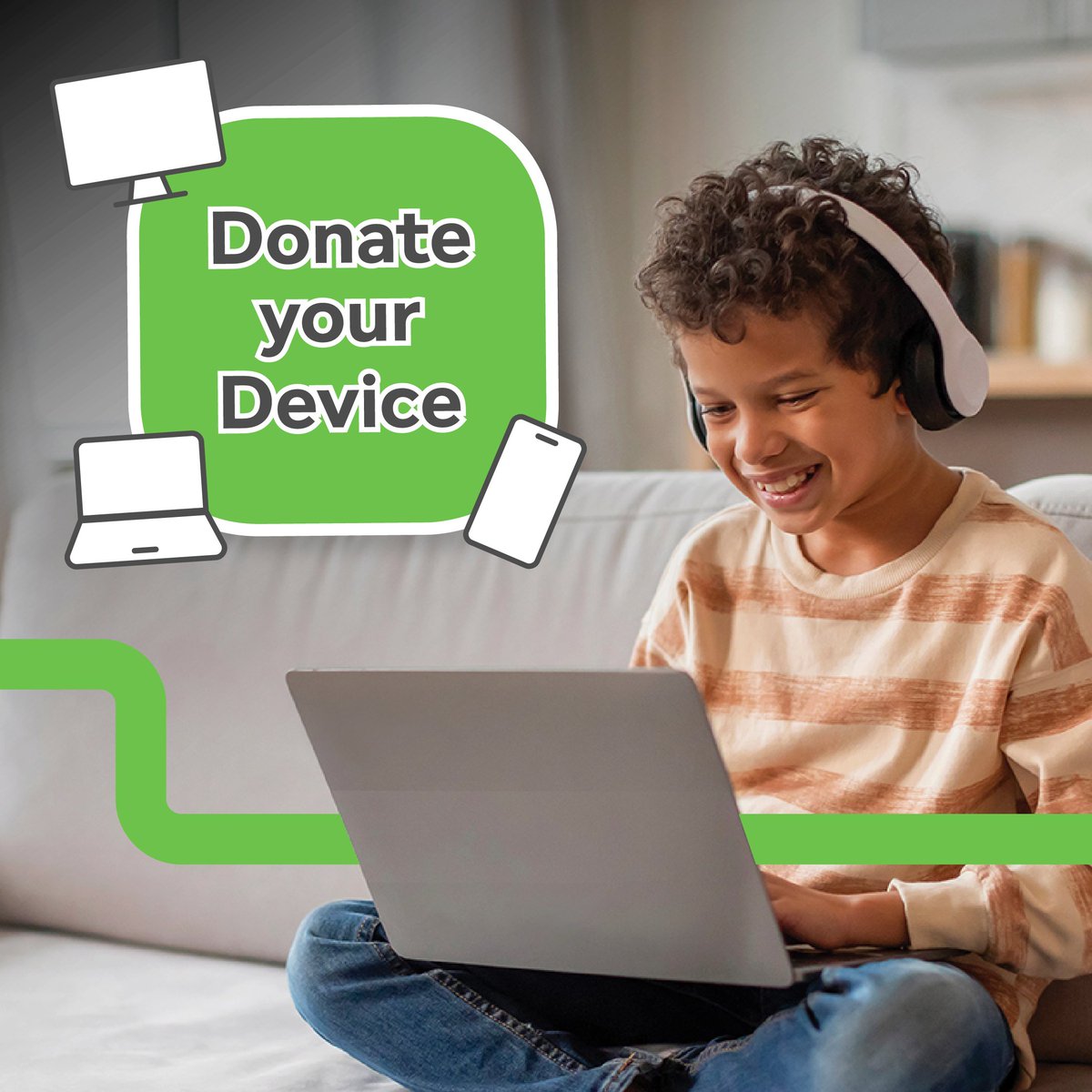 📱 Do you have unwanted smartphones, tablets or laptops? 📱 Please donate them as part of our Donate Your Device campaign, in partnership with @paybyphone and <a href="/DigiPovAlliance/">Digital Poverty Alliance</a> by 31 August. Find out more and where to donate: orlo.uk/L2P0H