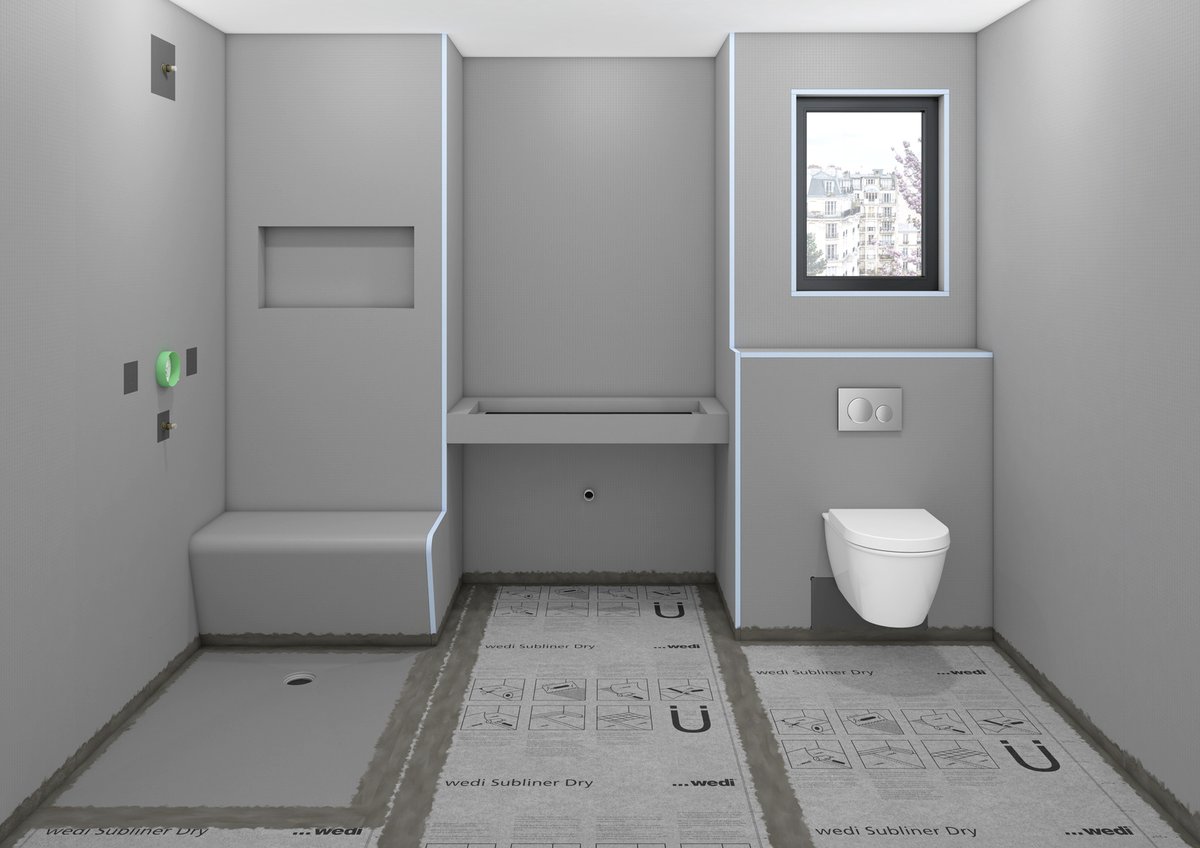 The_TimberGroup's tweet photo. Make even the most adventurous wet room design an reality using our wedi tilebacker building boards! These building boards are tileable, heat-insulating, provide long-term mould protection &amp; are 100% waterproof! Find out more at: https://t.co/widyTNXkNT https://t.co/dBIxQwBgdO