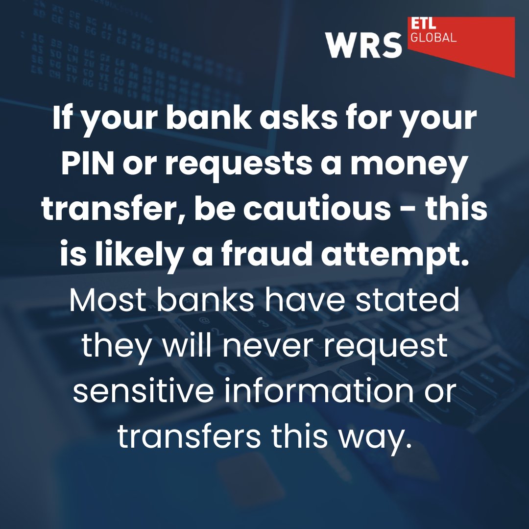 WRS_ETL's tweet photo. Over 19 million people in the UK were scammed last year. Protect yourself by learning the key red flags to watch out for.

If you think you may have fallen victim to a scam online, get in touch and book a FREE consultation today.

#scammers #redflags #prevention #crypto #btc https://t.co/u4DnisFDR1