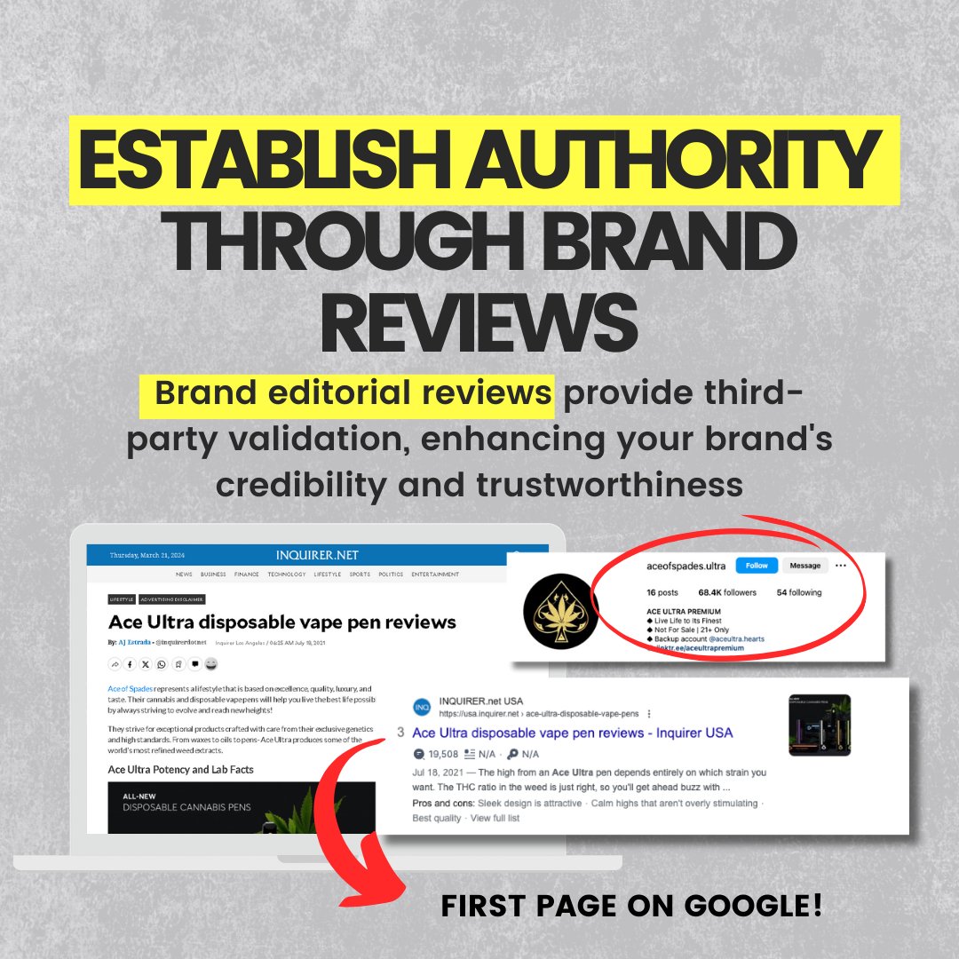 lead_advisors's tweet photo. Turn your brand reviews into powerful stories that resonate and last.

Book a strategy call today!

#BrandReviews #Storytelling #EvergreenContent #SEO #FirstPageGoogle #DigitalMarketing #ContentStrategy #BrandVisibility https://t.co/gSveEn0JeN