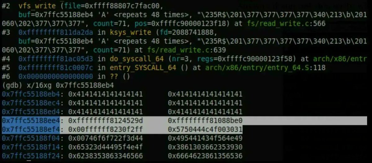 0xor0ne's tweet image. Beginners introduction to Linux kernel exploitation
Debugging with QEMU: blog.k3170makan.com/2020/11/linux-…
Stack Overflows: blog.k3170makan.com/2020/11/linux-…
RIP control: blog.k3170makan.com/2021/01/linux-…
Series by @k3170Makan
#Linux #cybersecurity