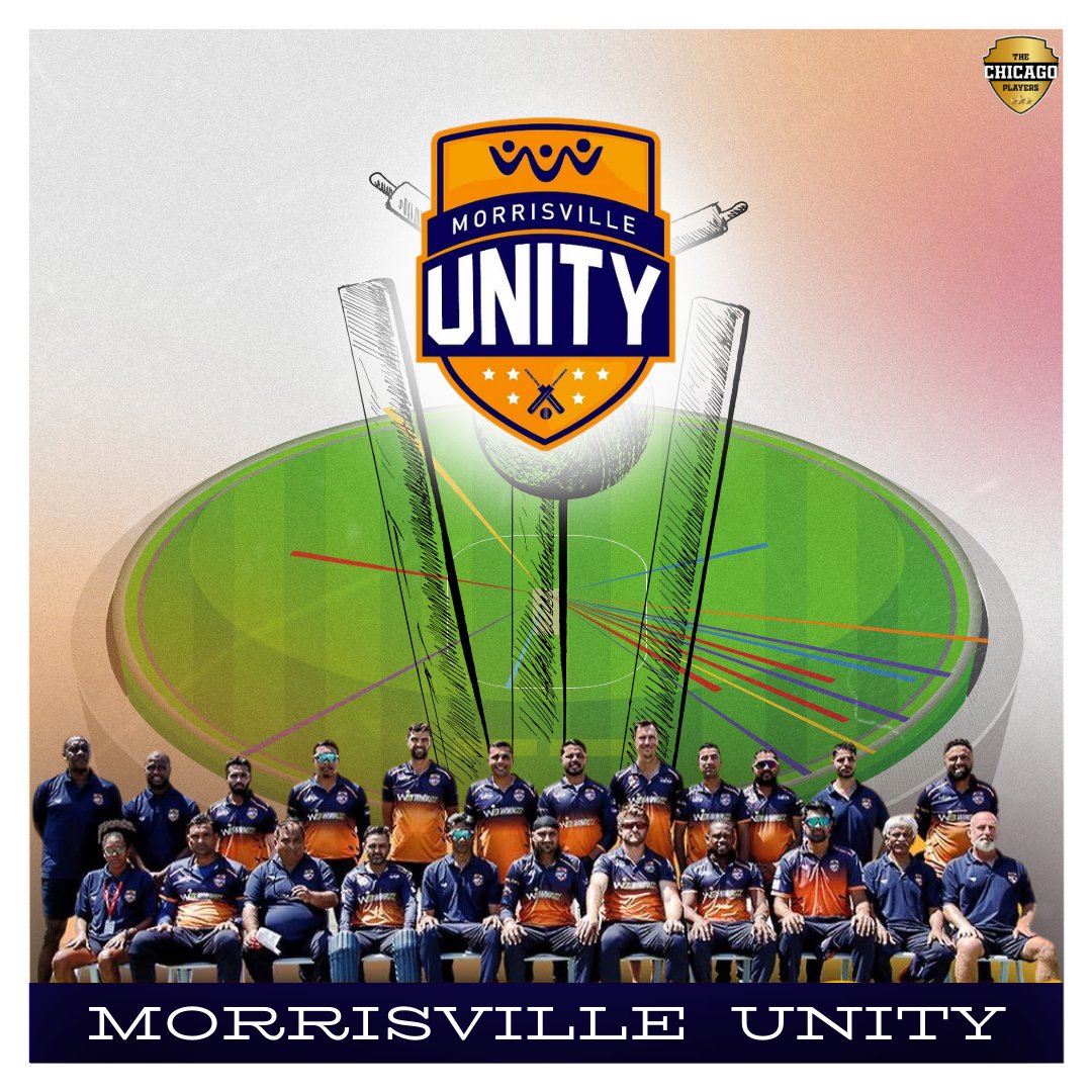 Chicago_Players's tweet photo. @morrisvilleunityt10  is one of the teams that is going to participate in the US Master T10'24. They performed really well in the past season.

In this series, we are going to talk about your favorite teams who will be participating in Season 2 @usmasterst10 2024.

#Knowyourteam https://t.co/bq3m5x0Hyj