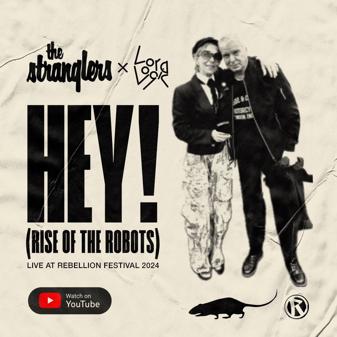 Hey! ✊🤖 
.
46 years in the making ⏰ but here it is, special video edit by, and thanks to, the fabulous Gully (who’s previous credits include 🎥 filming the ‘Alien Boys’ 👽 video)
.