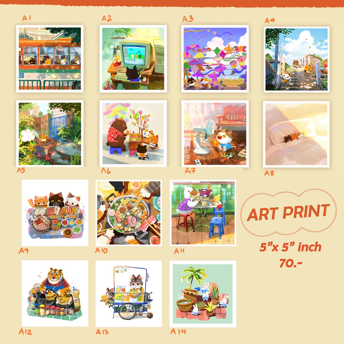 สวัสดีค่าา 😺😺😺
ีเปิดรอบไปรแล้วน้าาา  #IFEXPO24  ONLINE SHOP ค่าา
ใครสนใจชิ้นไหน DM มาได้เลยนะคะ เปิดรับ ถึง 31 ส.ค.

กระเป๋าจะพร้อมส่งวันที่ 22 เป็นต้นไปค่ะ
แก้ว จะเป็น PRE-ORDER นะคะ รอของประมาณ 2 อาทิตย์ค่ะ
ค่าจัดส่ง 35 บาทค่ะ
ขอบคุณค่า 😊🍀