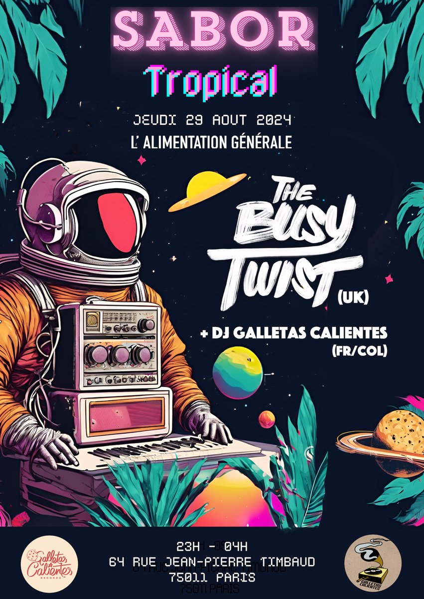 GalletasRecords's tweet photo. #Paris  RSVP 👉 https://t.co/m5U1opArpP

@BusyTwist / @ALG_Paris https://t.co/GC8Q2kiXB8