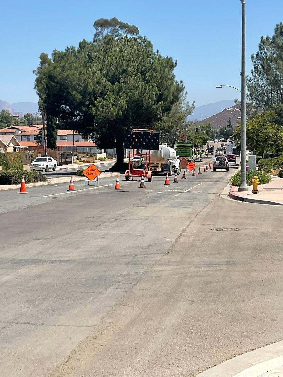 HEADS UP: Expect a lane closure on Mast Blvd in the eastbound direction near San Remo Road in #Santee due to purified water pipeline construction. The left turn onto San Remo will also be closed to traffic over the next two weeks, Mon-Fri from 8:30 am to 3:30 pm. #EastCountyAWP