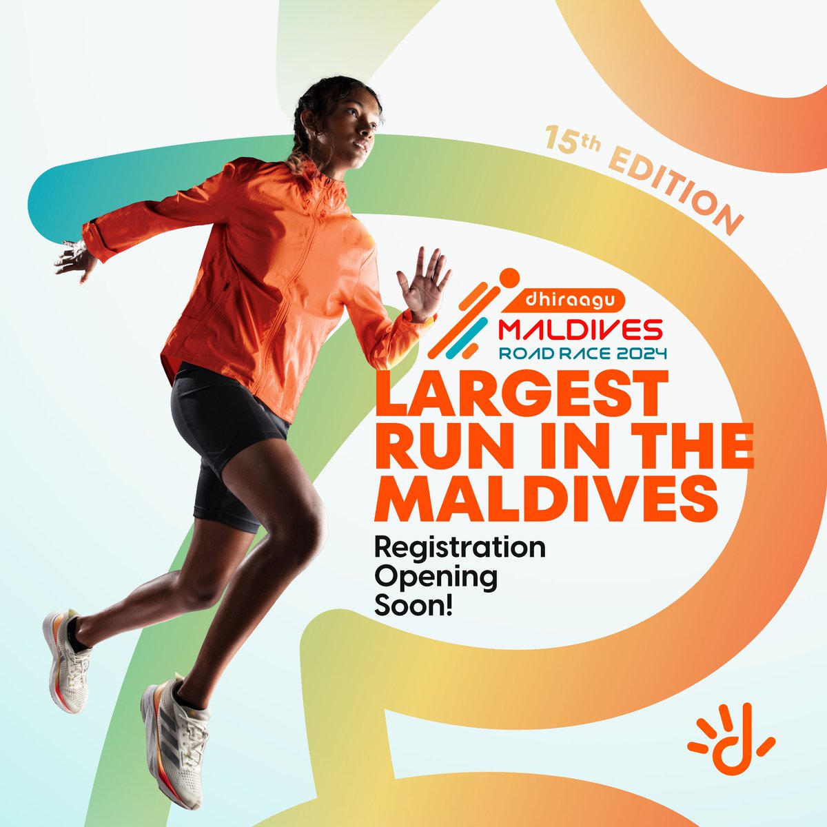 Dhiraagu Maldives Road Race 2024 will be open for registrations soon! 🏃🏽‍♀️🏃🏾‍♂️

Get your running gear ready and keep an eye out on our socials for more details 👀

For more info 👉🏽 dmrr.mv

#DMRR2024
#LargestRunInTheMaldives
#HelpProtectChildren 

<a href="/AthleticsMv/">Athletics Association of Maldives</a>