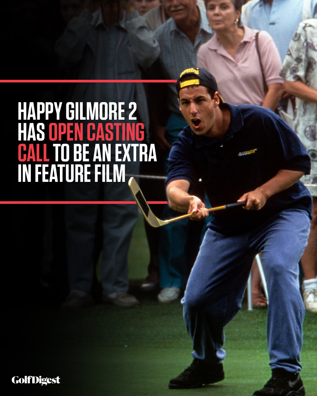 Golf Digest on X: “The Happy Gilmore sequel begins filming this 