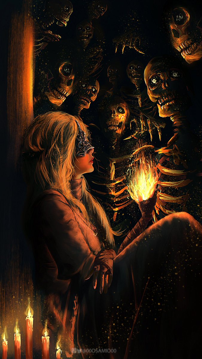 00oSamio00's tweet image. "Ashen one, hearest thou my voice, still?"