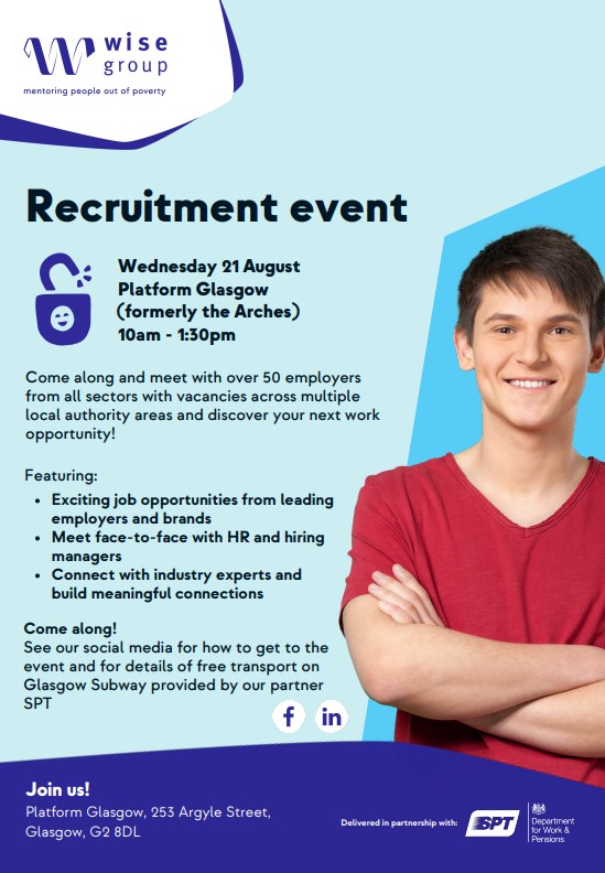 Johnstone H.S. (@johnstonehighsc) on Twitter photo For any pupils who have left school and are looking for employment.
Wednesday 21st August, 10am - 1.30pm.
<a href="/dyw_ren/">Renfrewshire DYW</a> <a href="/wisegroup_se/">The Wise Group</a> For any pupils who have left school and are looking for employment.
Wednesday 21st August, 10am - 1.30pm.
<a href="/dyw_ren/">Renfrewshire DYW</a> <a href="/wisegroup_se/">The Wise Group</a>