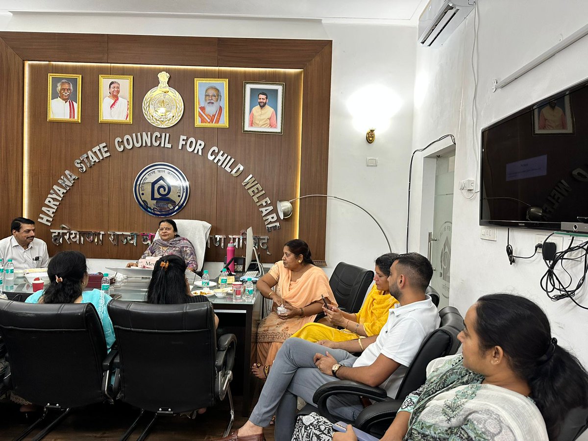Haryana State Council for Child Welfare tweet media