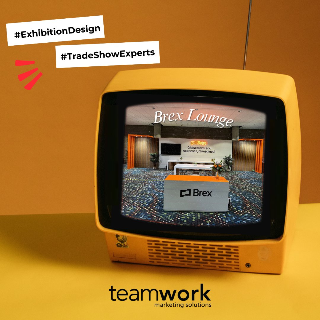 TeamworkMKTG's tweet photo. 📺 Experience the making of the #Brex Lounge for @GlobalBTA 2024 in Teamwork’s latest short film! From design to execution, we are #TradeShowExperts!

#TeamworkMarketing #TradeshowExhibits #ExhibitsDesign #TradeshowServices #EventDesign #Atlanta  #NeonSign #GeorgiaWorldCongress https://t.co/syJubMtB0S