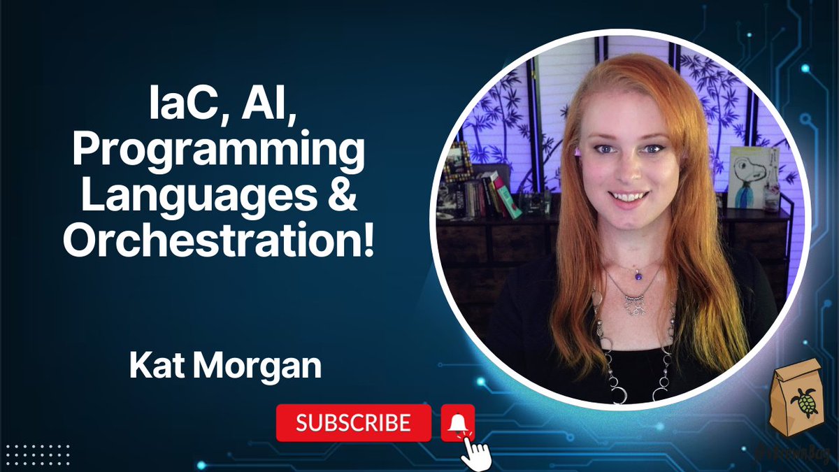 TONIGHT (8:30 PM ET) on <a href="/vBrownBag/">vBrownBag</a>:

"IaC, AI, Programming Languages &amp; Orchestration" with Sr. Software Engineer <a href="/usrbinkat/">dinar_sanjaya</a>! Join us as we talk about the shifting landscape of IaC, AI, and how everything is changing!

Join us live for🥳&amp;📷:
youtube.com/watch?v=qKRGTW…