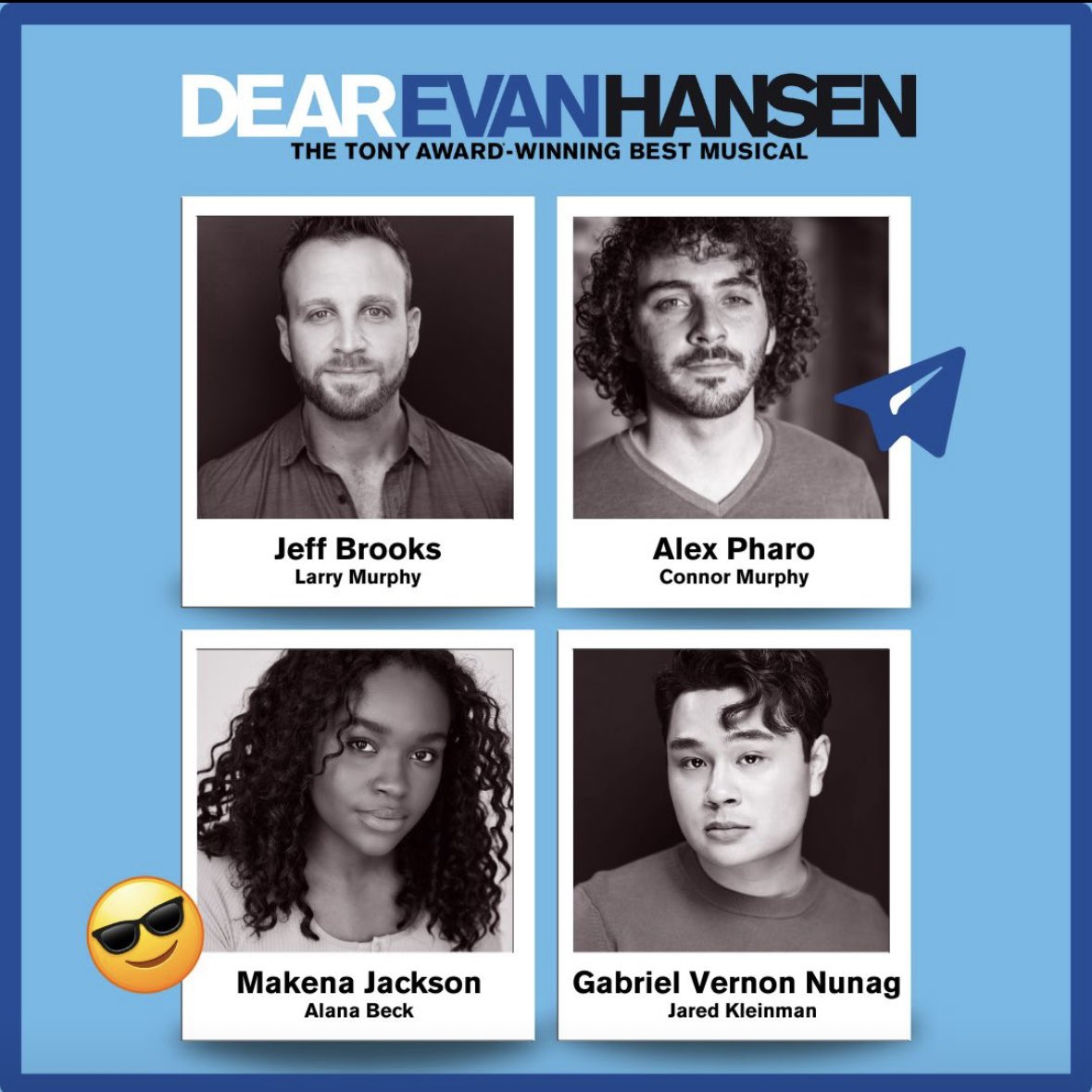 XRoads_Live's tweet image. Wherever you are across America #YouWillBeFound as Dear Evan Hansen embarks on an epic 77 venue tour, beginning 6 Sept in San Antonio, Texas.

Check out our incredible cast here &amp;amp; for more info on where you can watch this Tony award-winning musical visit DEHtour.com