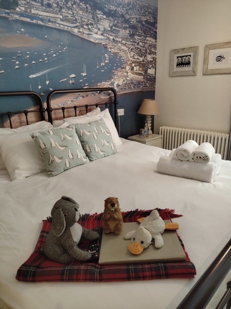 MarmieMegeve's tweet photo. Our room comes complete with a new friend #TheNess ๐๐ https://t.co/kgFg2BVTCZ