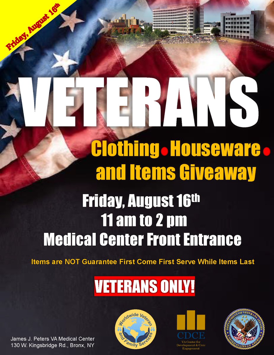 NYC Department of Veterans' Services tweet media