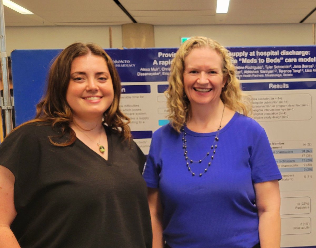 Lisa McCarthy (she/her) 🇨🇦 (@pharmacist_lisa) on Twitter photo Enjoyed watching <a href="/alexamuir_/">alexa muir</a> present her summer project through the <a href="/UofTPharmacy/">Leslie Dan Faculty of Pharmacy</a> Undergraduate Summer Research Program yesterday. 👏👏 Thank you for your dedication to our <a href="/deprescribing/">deprescribing.org</a> team this summer + thrilled our journey together continues as you start your MSc studies. Enjoyed watching <a href="/alexamuir_/">alexa muir</a> present her summer project through the <a href="/UofTPharmacy/">Leslie Dan Faculty of Pharmacy</a> Undergraduate Summer Research Program yesterday. 👏👏 Thank you for your dedication to our <a href="/deprescribing/">deprescribing.org</a> team this summer + thrilled our journey together continues as you start your MSc studies.
