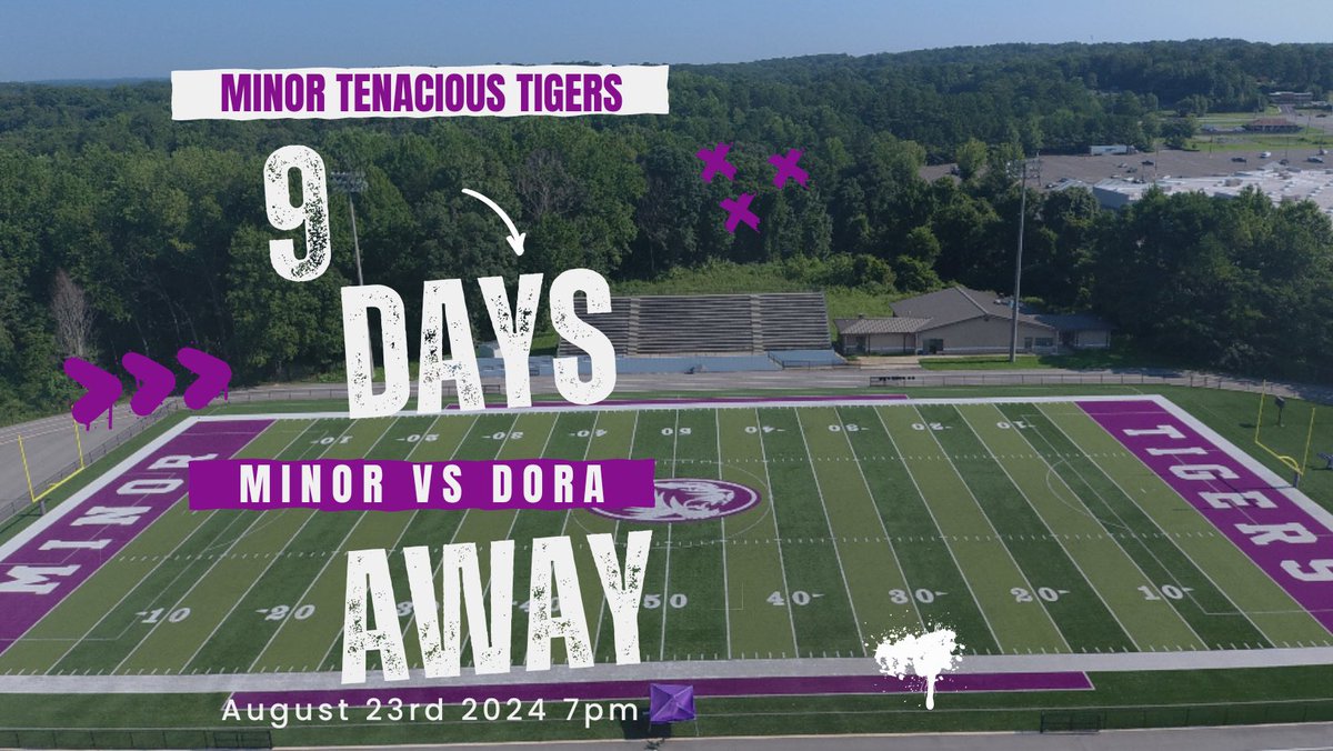 9️⃣ Days Away from kickoff!!! No words, just action!!! #ALLIN #THEPARKWAY #WARREADY