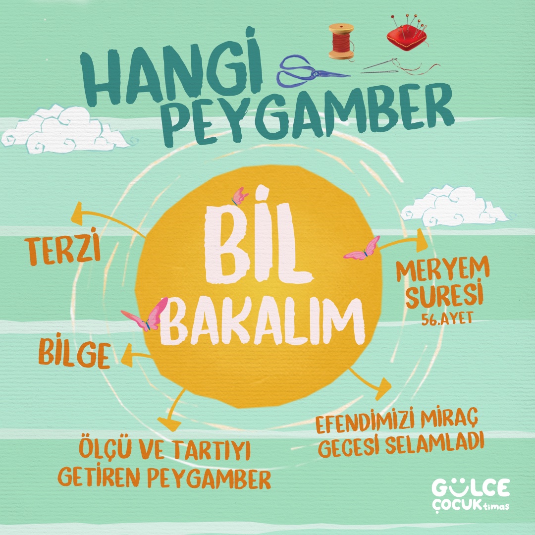 Sizce bilgilerini verdiğimiz Peygamber hangisi?