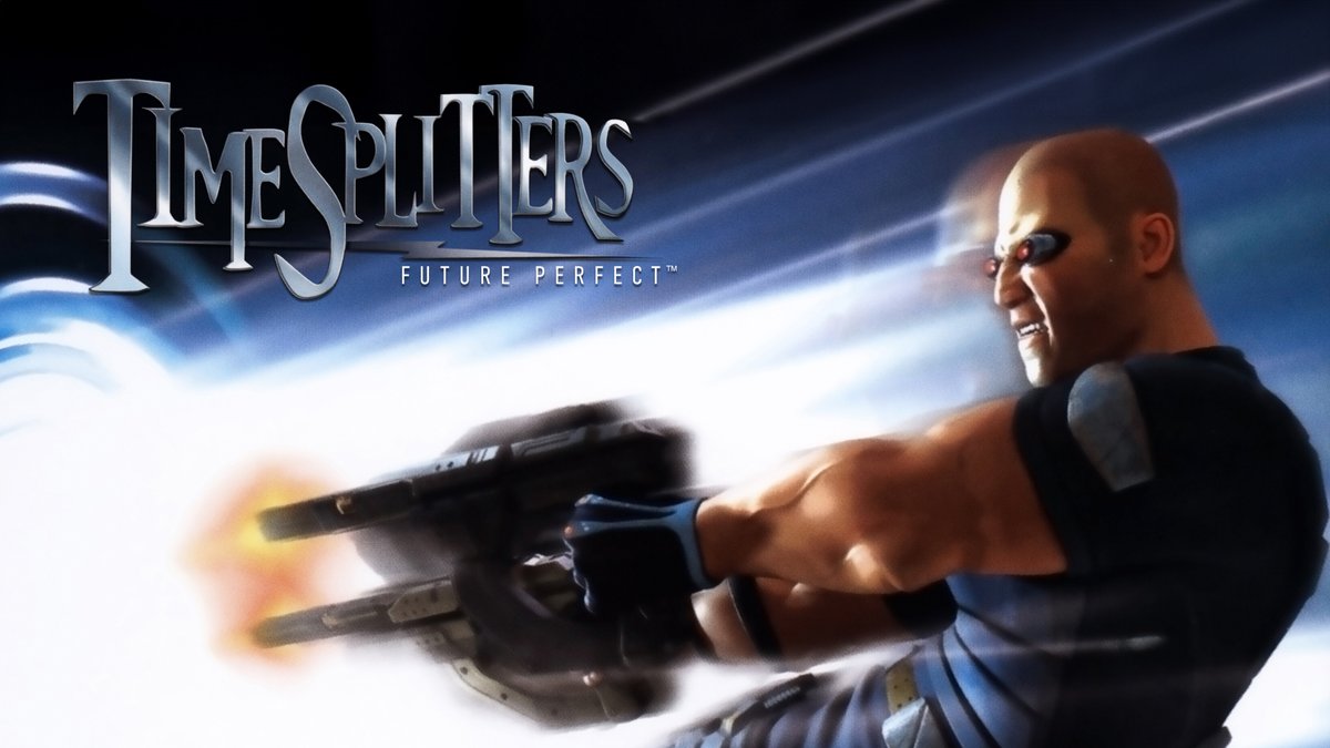 PlayStation's tweet image. Also, go back (and forward) in time with three shooter classics coming to PlayStation Plus Premium August 20:
🪐 TimeSplitters
🤠 TimeSplitters 2
🔮 TimeSplitters: Future Perfect