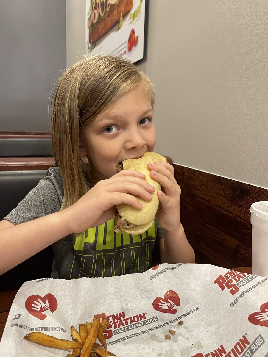 What’s your kid’s favorite sub?  This guy gets a Philly cheesesteak every time he comes in ever since he was old enough to chew! 

#bestsub #favoritesub #kidsmeal #GOAT
