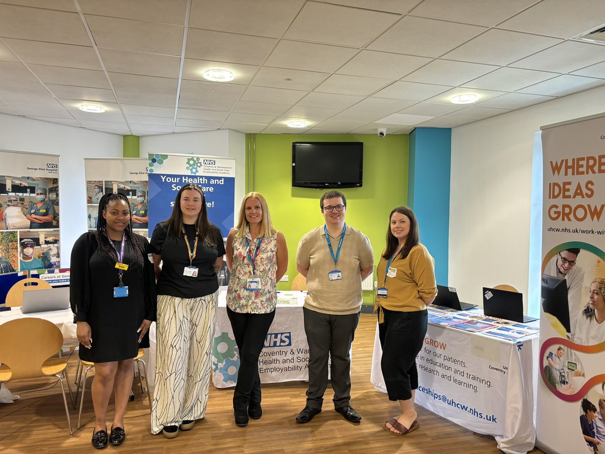 Great turn out today at Coventry College’ Careers Fair