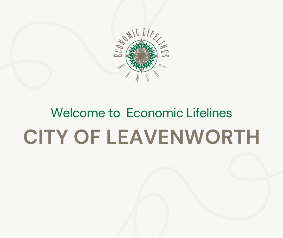 Today, we welcome the City of Leavenworth 🌟 We look forward to growing and thriving together as part of Economic Lifelines!