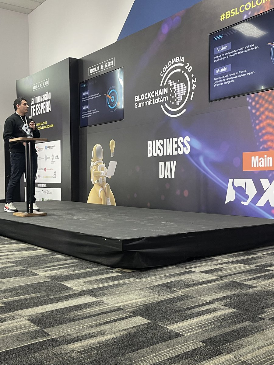 BitgetES's tweet photo. #EnVivo ya nos encontramos en @BlockSummitLA dándolo todo
#EventWithBitget
#BitgetColombia https://t.co/HN28kFoeZN