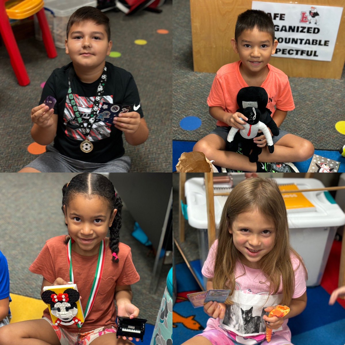 The students are loving getting time to share their All About Me bags. I love seeing my students talk about things they love and make connections with each other 🩵 #memorymakers <a href="/HumbleISD_ESE/">Eagle Springs Elem</a> <a href="/edleaderHall/">Gayle Hall</a> <a href="/Blnorris05/">Becky Norris</a>