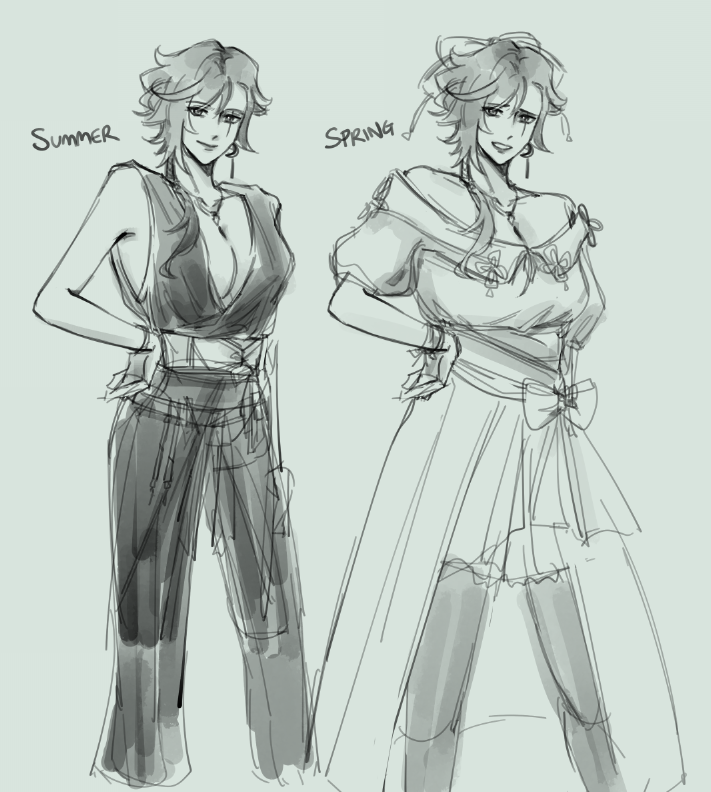 soryuuun's tweet photo. soryu without her bunny ears is a whole diff person wtf (trying out FoM sprites) https://t.co/M2IDfaGAtO