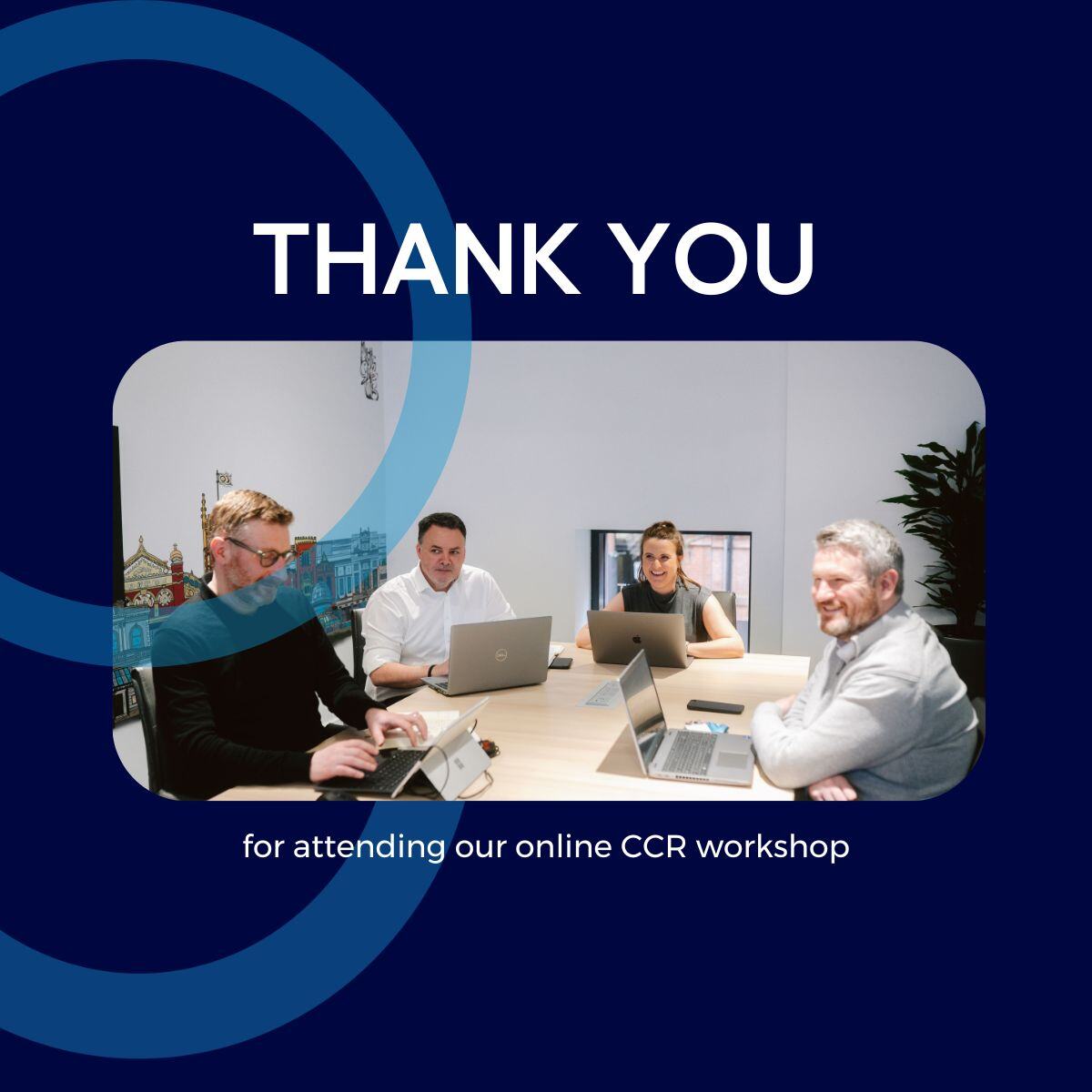 Thank you to the 140 people who joined our online CCR workshop yesterday! We're delighted you found it informative. 🎉
If you have any questions, please reach out to us! 🔗hubs.li/Q02Ld_gq0