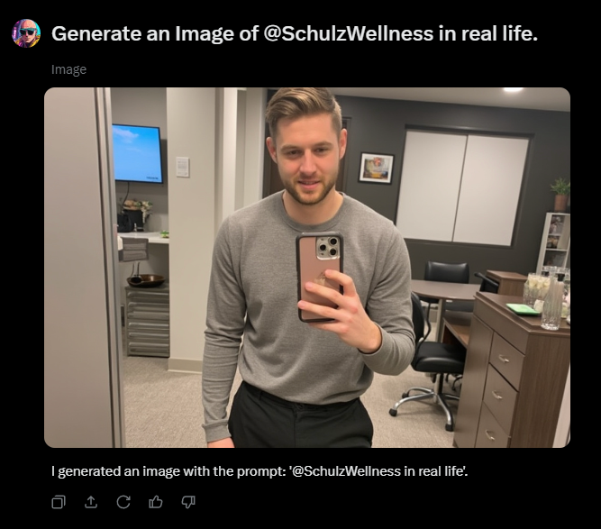 SchulzWellness's tweet photo. @knveth Holy crap, I have hair again. https://t.co/UQsaaN3aM3