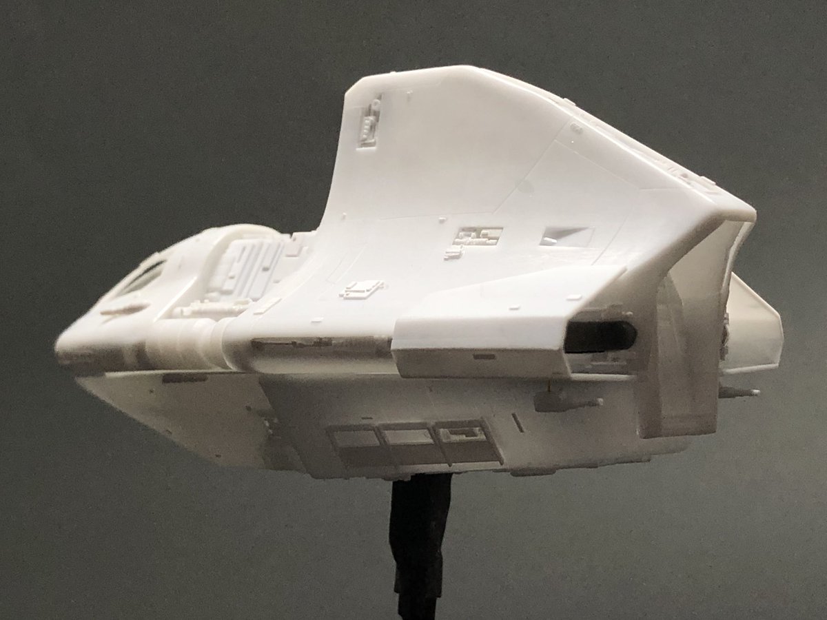 rokugen3's tweet image. 1/144PhantomII外装を貼り終えて次は電飾と塗装〜🎵
…ですがその前にghostに載ってみないとね😊
#scratchbuild
 #144theghost 
#ghostphantomII