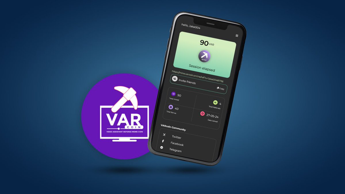 VARcoin_meme's tweet image. Start bagging some $VAR now.
🔥Dont miss out on this one.

💯If you are not mining VARcoin, you are OFFSIDE!

Telegram -
t.me/varcoin_commun…

$DOGS #STAYONSIDE #VAR #MemeCoinMagic2024