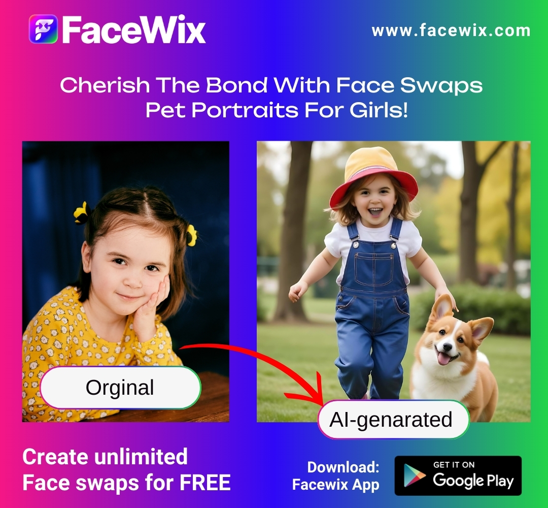 facewixofficial's tweet photo. "Capture the Cuteness with Facewix: Create Adorable Pet Portraits!"
Click the link and start swapping!https://t.co/7EW4pdHUVs
Ever wondered how you'd look as the star of a pet portrait with your furry friend? With Facewix
#Facewix #FaceSwap #PetPortraits #FunWithFaces https://t.co/sNOw3W5FEy