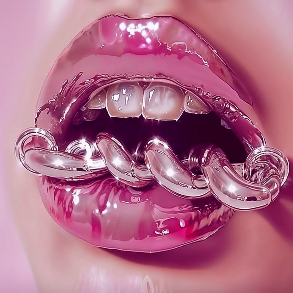 adrianaNFT's tweet image. Ultra glossy 👄✨⛓️

#aiart  #fashioninnovation #creativedirection #aiartist #digitalartist #artdirector #lips #lipgloss #londonartist #artdirection #darkgoddess #y2k #midjourney #runwayapp #digitalfashion #jewellerydesigner