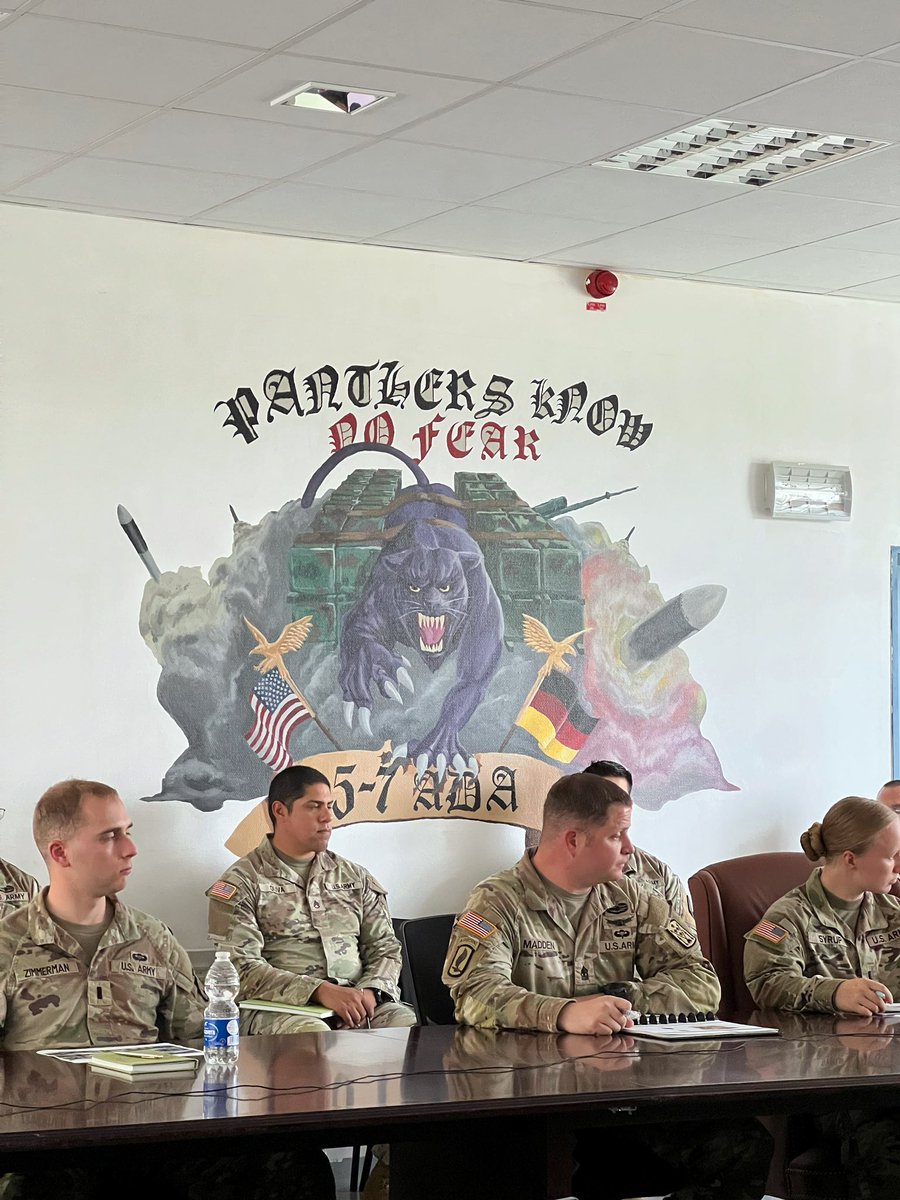Come spend the day with us in Baumholder with 5-7 ADA! 5-7 is our Patriot battalion in Europe. Stay tuned for more from today’s battlefield circulation