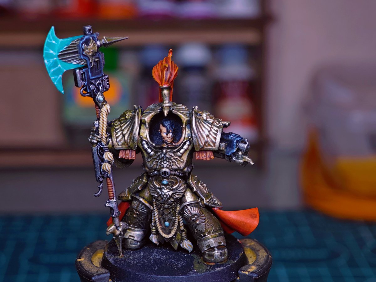 Flirpado's tweet photo. @warhammer Custodian! https://t.co/k010tNn0rz