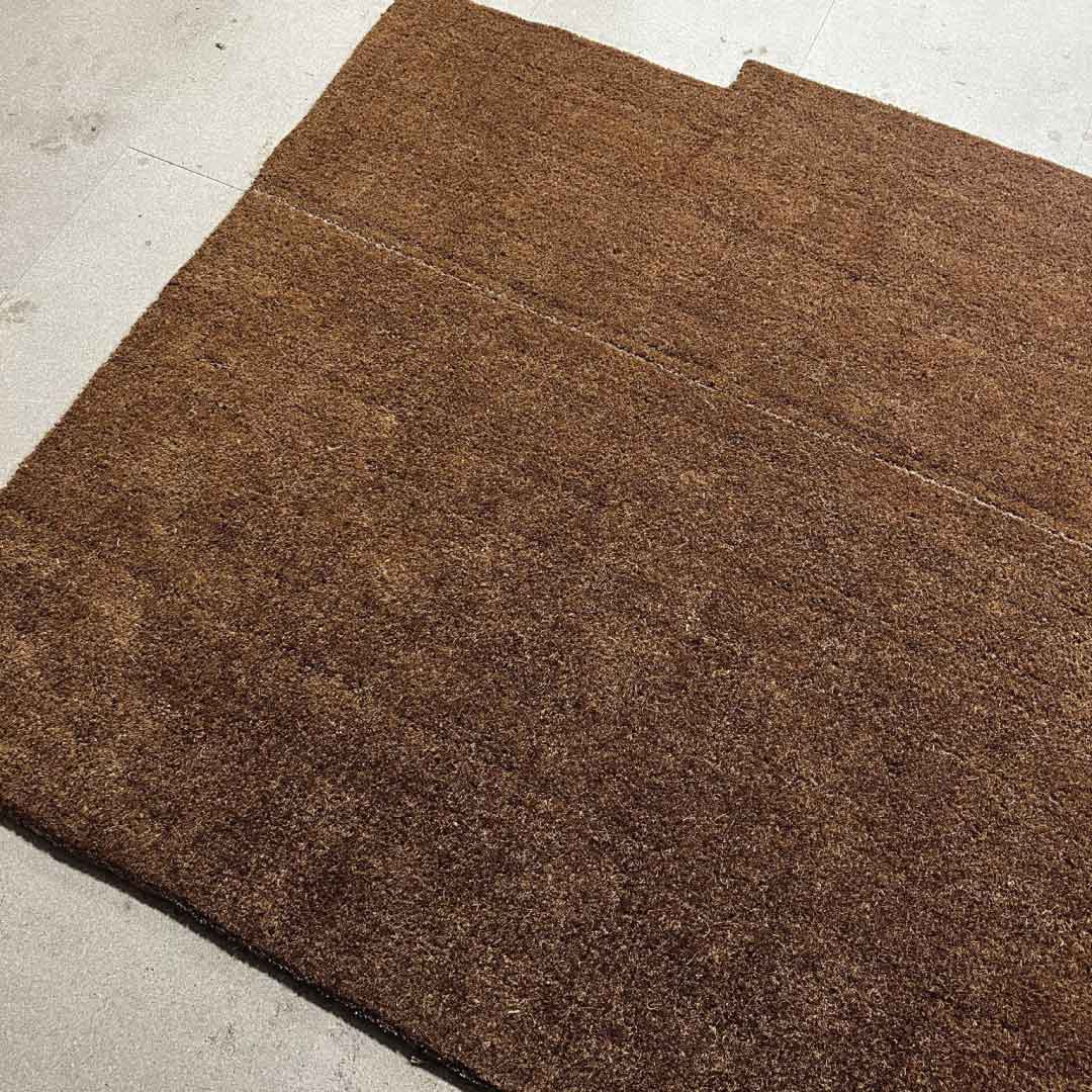 Do you have a funny shaped entrance or mat well?

Don’t worry, our workshop can create a Custom Shaped Door Mat made to your template 🙌🏼

Take a look at this beautiful hand stitched coir doormat done to a customer's irregular shape dimensions following their template!