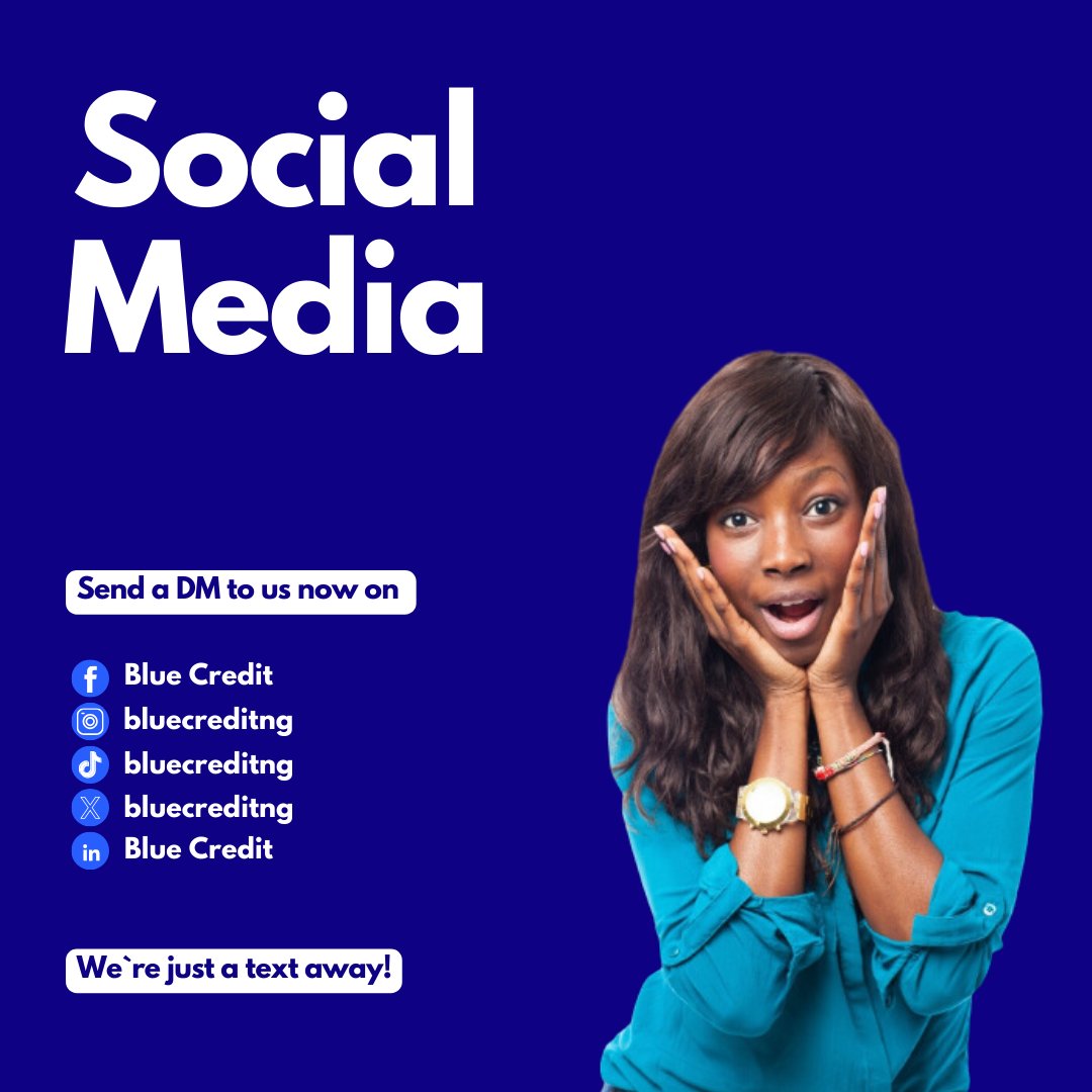 bluecreditng's tweet photo. Bluecredit Investment Limited is closer to you than you think... We are your go to financial system.  
Let's help you build a healthy business that has strong financial base.#bluecredit #financialanalyst #businessgrowth https://t.co/o9XvOY471c