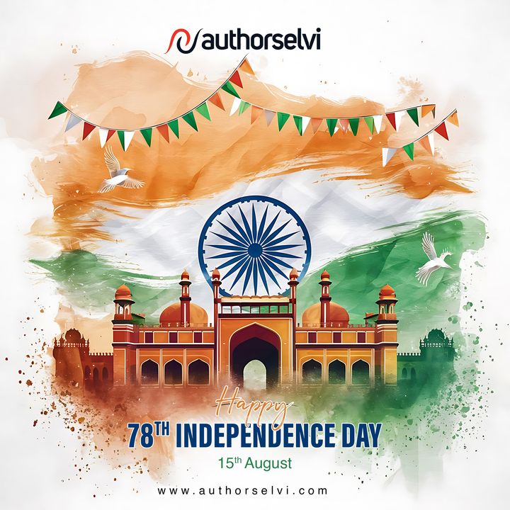 authorselvi's tweet photo. 🎉 Happy 78th Independence Day! 🇮🇳

Today, we celebrate our nation's journey and the freedom we've achieved. Let's honor the sacrifices of those who fought for our liberty and work towards a brighter, united future.
#Authorselvi #IndependenceDay #Pride #Unity https://t.co/Qh09PruX0p