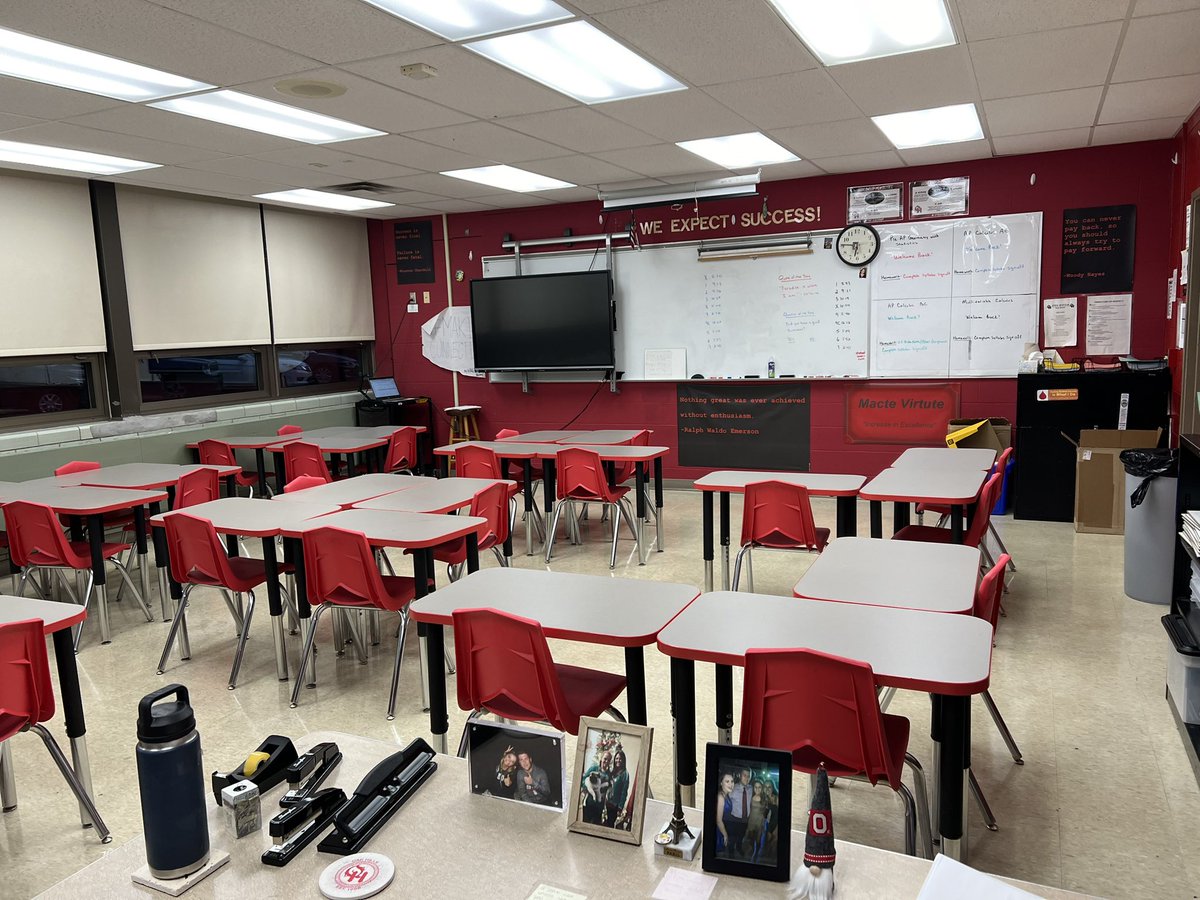OhhsMartin's tweet photo. Welcome back to school, Highlanders! As Coach @JimTressel5 once said, while we might not know who Voltaire is or what team he played for, we can still use his words to set the tone of what will be another great year @OakHills_HS https://t.co/oZ1AjcSRfe