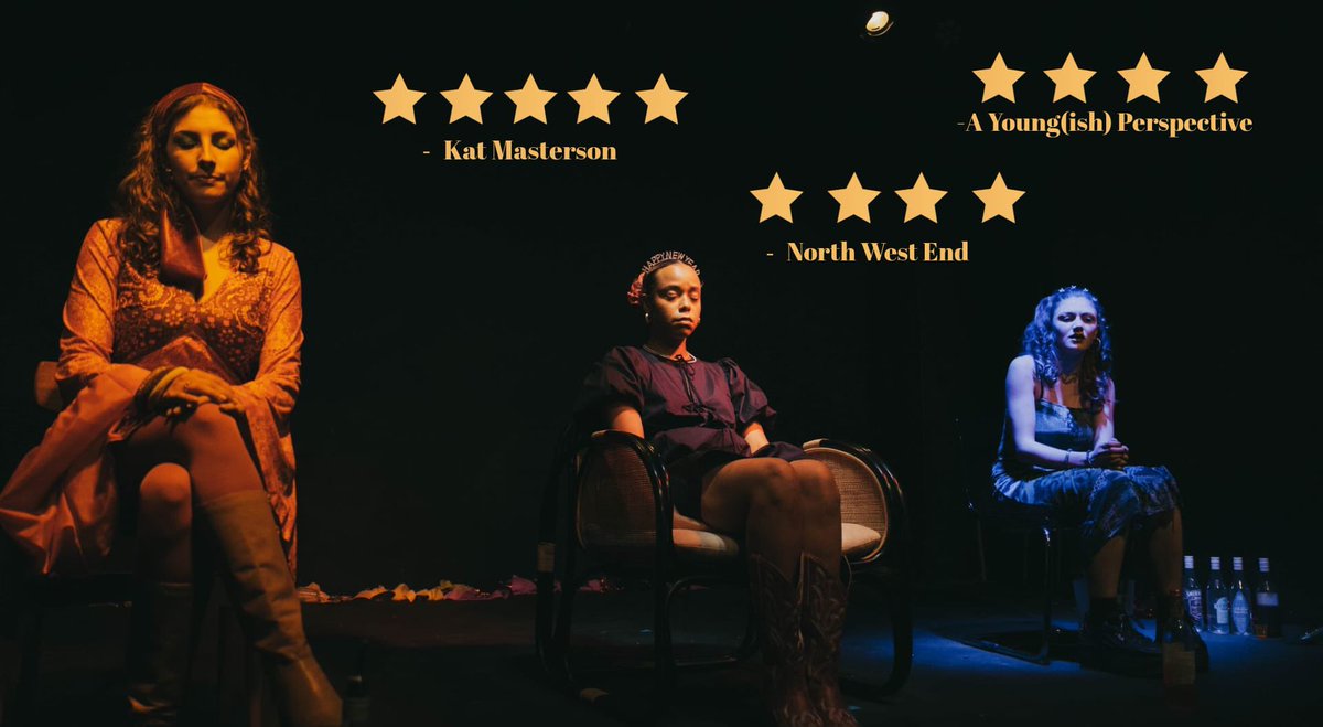Only four shows left! 
Grab tickets before it’s too late. 
630pm Riddles Court until the 17th. 
“The stagecraft is clean, well directed and dream-like. Our actors ….  are slick, well rehearsed and charming.” 

tickets.edfringe.com/whats-on/girlh…