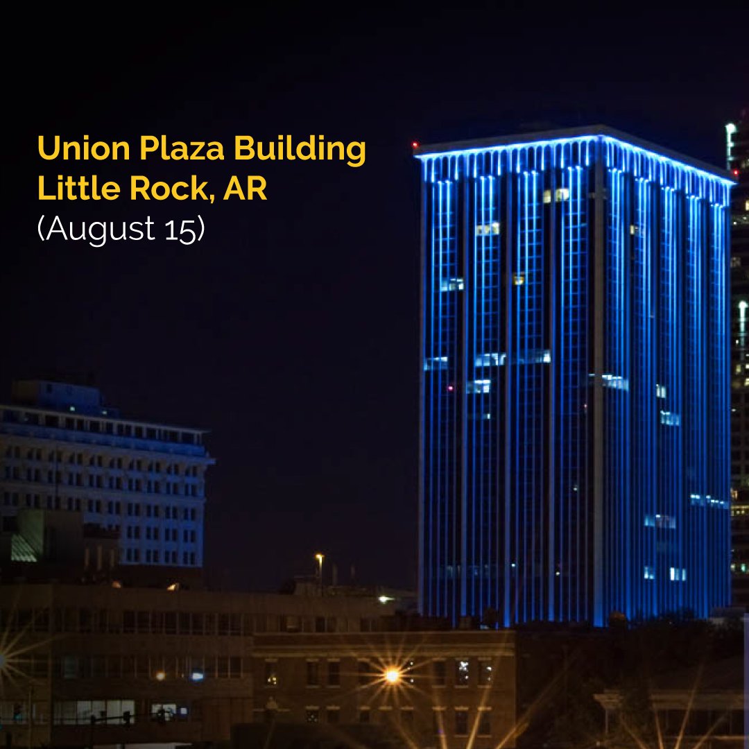 acpmpresearch's tweet image. ATTENTION ARKANSAS COMMUNITY! 🙌💥 The Union Plaza Building in Little Rock will light up #AmberForAppendixCancer! 🌟 Join us in raising awareness for early detection and specialized care. Share your photos, tag @appendixcancerpmp, and use #TurnAugustAmber. acpmp.org/light-up