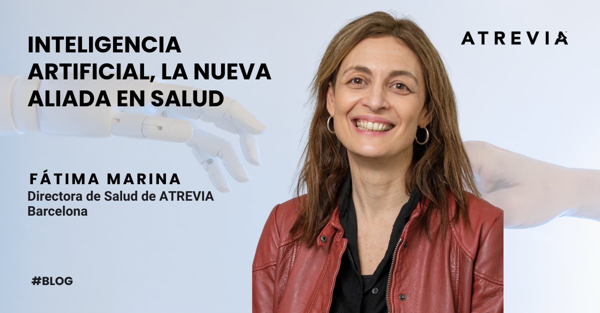 🥼 ¿Aún no sabes cómo está revolucionando la #IA el campo de la #salud?

Rescatamos este artículo de <a href="/fatimamarina/">Fatima Marina Bosch</a>, directora de Salud de <a href="/Atrevia/">ATREVIA</a> #Barcelona, en el que analiza cómo la inteligencia artificial está ayudando a prevenir enfermedades crónicas, reducir errores médicos