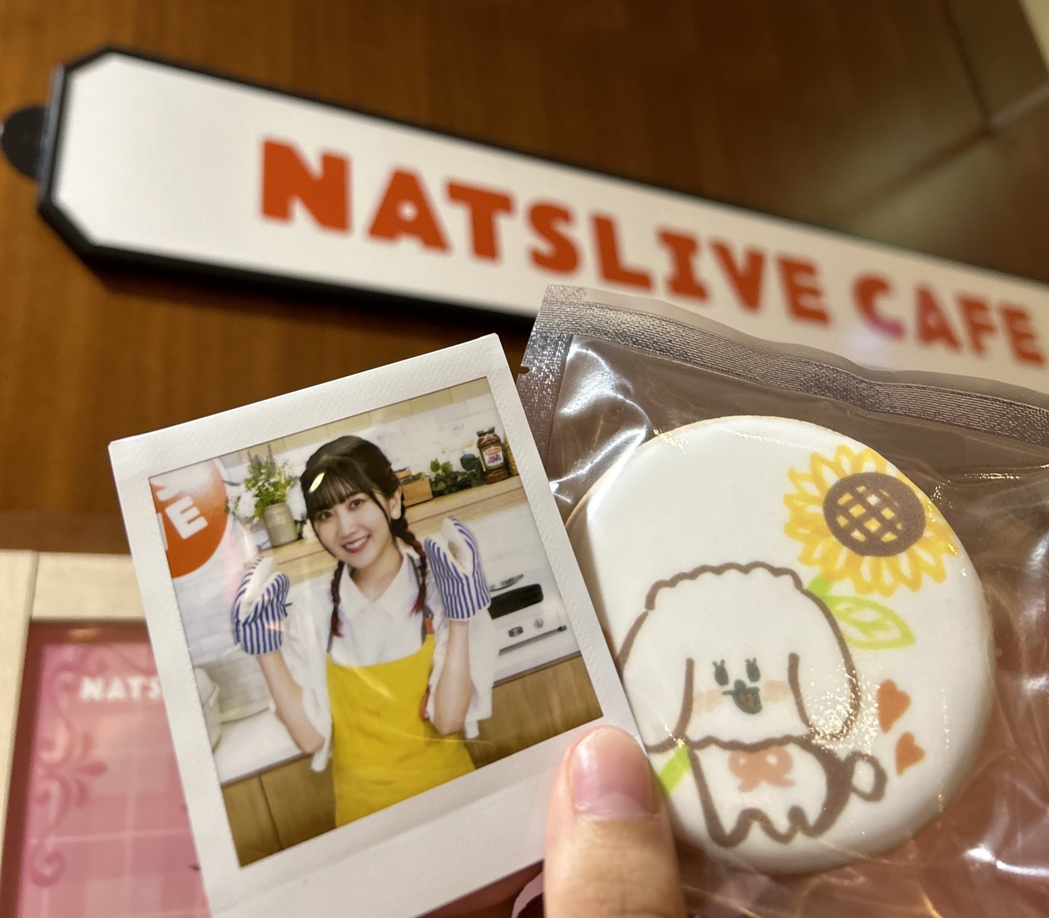 薮島朱音 NATSLIVE ピリッとやぶちゃん飯 チェキ たこわさ🎃🐾 on X